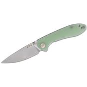 J1912NTG Couteau CJRB Feldspar Jade Acier D2 Linerlock - Livraison Gratuite