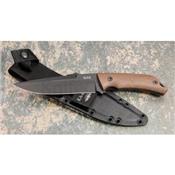 Couteau Bushcraft Ka-Bar Turok Lame Acier Carbone 1095 Manche FRN Made In USA KA7503 - Free Shipping