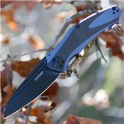 Couteau Kershaw Natrix Manche Fibre de Carbone Acier 8Cr13MoV KS7008CFBLK - Livraison Gratuite