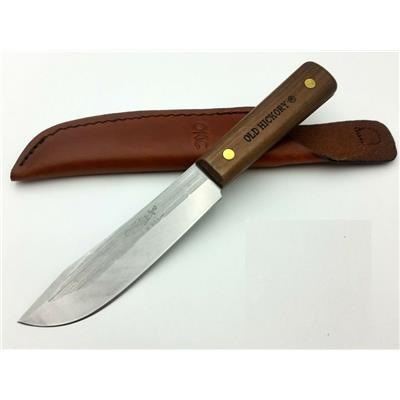 Couteau Old Hickory Hunting Knife Lame Acier Carbone Etui Cuir Made In USA OH7026 - Livraison Gratuite