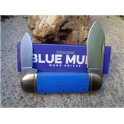 RR2173 Couteau Bouledogue Rough RIder Sunfish Blue G10 2 Lames - Livraison Gratuite