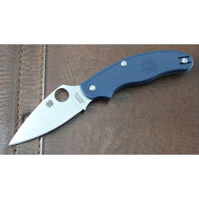Couteau Spyderco UK Penknife Acier CTS-BD1 Manche FRN Made In USA SC94PDBL - Free Shipping