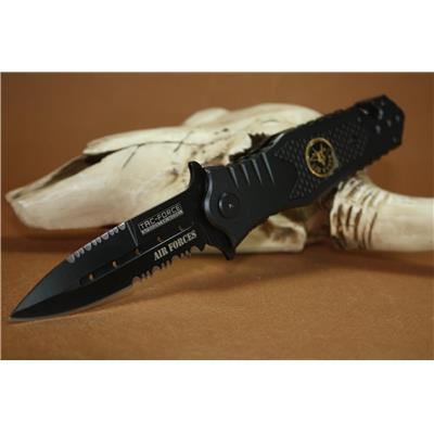 Couteau Tac Force Rescue A/O Linerlock Evasion & Extraction Air Forces Acier Inox TF700AF - Free SHipping