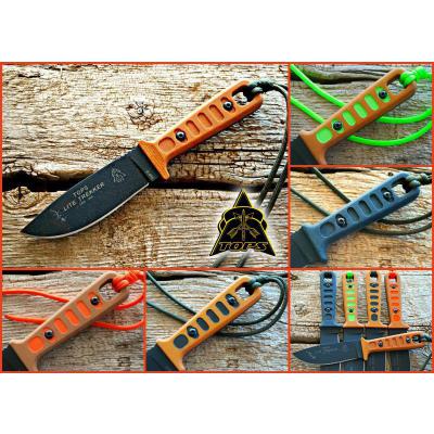 Couteau de Survie Tops Lite Trekker Survival 1095 Manche Micarta Firestarter TPTLT01T - Free SHipping