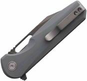 AME504DGII Miguron Ameight Knives Preyert – Lame Acier 14C28N Manche Grey G10 Linerlock - Livraison Gratuite