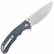 ATZ1702MBUS ArtisanCutlery Tradition V2 | Couteau Pliant Lame Drop Point Acier S35VN Manche G10 Bleu - Livraison Gratuite