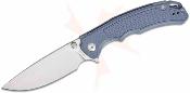ATZ1702MBUS ArtisanCutlery Tradition V2 | Couteau Pliant Lame Drop Point Acier S35VN Manche G10 Bleu - Livraison Gratuite