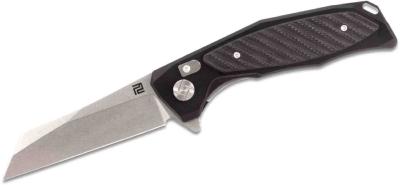 ATZ1809PBBK Couteau Artisan Megahawk Black Lame D2 IKBS - Livraison Gratuite