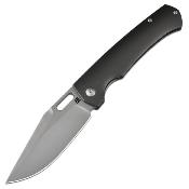 ATZ1867GGY Couteau ArtisanCutlery Revel Manche Titane Gris - Frame Lock - Lame Acier S90V IKBS - Livraison Gratuite