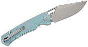 ATZ1867PMG Couteau ArtisanCutlery Revel Lame Acier AR-RPM9 Manche FRN Vert Menthe Verrouillage Button - Livraison Gratuite