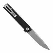 B2123A3 Couteau Kitpu Tenable Knives | Lame Acier Nitro-V SW Drop Point | Manche Plaquettes Black Frag Pattern G10 | Liner Lock | Livraison Gratuite