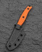 BTKFK07B Bestech Heidi Blacksmith 3 – Couteau fixe lame Acier 14C28N Manche G10 Orange étui Kydex – Livraison Gratuite