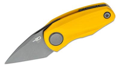 BTKG38F Couteau Bestech Tulip Yellow Lame Tanto Acier 14C28N IKBS - Livraison Gratuite