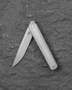 BTKT2502A Bestech Ink Gray | Lame Drop Point Acier MagnaCut SW | Manche GrayTitanium Frame Lock - Livraison Gratuite