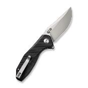 CIVC210321 Couteau CIVIVI ODD 22 Sandvik 14C28N Manche Black IKBS - Livraison Gratuite