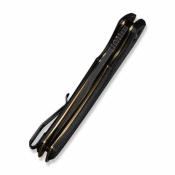 CIVC240401  CIVIVI Voidflare | Couteau Lame Drop Point Acier 14C28N Black | Manche Black G10 Linerlock - Livraison Gratuite