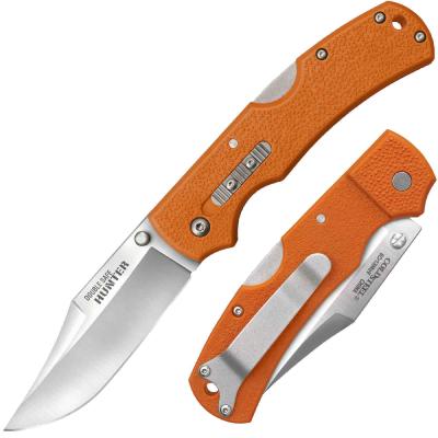 CS23JB Couteau Cold Steel Double Safe Hunter Blaze Orange Lame 8Cr13MoV - Livraison Gratuite