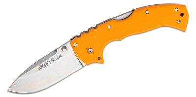 CS62RQORSW Couteau Cold Steel 4-Max Scout Orange Lame Acier AUS-10A - Livraison Gratuite