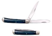 CSFLTRPRB Couteau Cold Steel Trapper Blue Bone Lames Acier 8Cr13MoV - Livraison Gratuite 