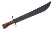 CTK182216HC Sabre Condor German Aviator Machete Lame Carbone 1075 Etui Cuir El Salvador - Livraison Gratuite