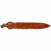 CTK2012175HC Machette Condor Indigenous | Lame 44 cm Acier Carbone 1075 | Manche Noyer & Housse Cuir - Made in El Salvador - Livraison Gratuite