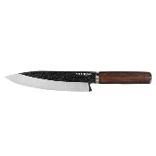 CTK700122C Condor Parrillero Gaucho – Couteau Fixe Chef Outdoor | Lame 440C | Manche Noyer | Étui Cuir - Livraison Gratuite