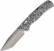 DTK4508MBW Dreamtech D4 Axis Lock Blk/wht | Lame Tanto Acier 14C28N Bead Blast | Manche Micarta Black/White Axis Lock - Livraison Gratuite