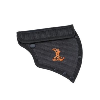 ER2AXEBN Couteau Elk Ridge Hache Lame Acier 3Cr13MoV Manche Fibre Nylon Marron Etui Nylon - Livraison Gratuite