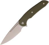 FF005G Couteau Ferrum Forge Stinger Green Lame Acier Nitro-V - Livraison Gratuite