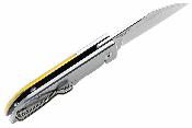 FKCGS530 Couteau Finch Geneva Spur Lame Acier 154CM Wharncliffe Manche Creme Soda Resin - Livraison Gratuite