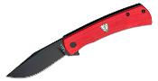 FKCHO004001 Couteau Finch HALO Red Head Lame Acier 14C28N IKBS - Livraison Gratuite
