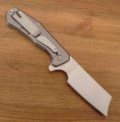 G1807 Gerber Asada | Couteau Lame Cleaver Acier 7Cr17MoV | Manche Onyx Black Aluminum Framelock - Livraison Gratuite