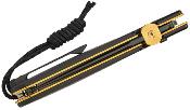 J1951GBCF1 CJRB Locust  – Couteau Pliant EDC Button Lock | Lame Spear Point S90V DLC | Manche Titane/FC - Livraison Gratuite