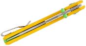 J1955YE Couteau CJRB Nanner Lame Persian Acier AR-RPM9 Manche G10 Jaune Ball Bearing Crossbar - Livraison Gratuite