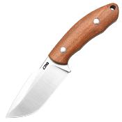 J1958WD Couteau CJRB Mutt Lame Drop Point Harpoon AR-RPM9 Sand Polish Manche Bois Étui Kydex  – Livraison Gratuite