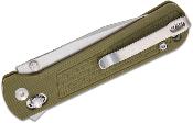 J1960GN Couteau CJRB Bolt Green Lame Drop Point Acier AR-RPM9 Manche G10 Recoil Lock - Livraison Gratuite