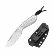 KI1081A4 Couteau Kizer Cutlery BUDDY Lame Drop Point Acier AEB-L Manche Acrylique Transparent Etui Kydex - Livraison Gratuite