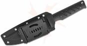 KI1096A1 Kizer Camp 180 - Couteau Fixe Outdoor Lame Drop Point Acier AEB-L Manche G10 Noir Étui Kydex - Livraison Gratuite