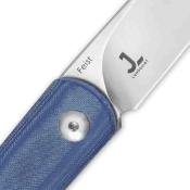 KIV3499C1 Couteau Kizer Feist Blue Lame Acier 154CM IKBS - Livraison Gratuite