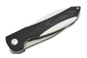 KIV3579N2 Couteau Kizer Vanguard Infinity Black & White Lame N690 Black & White IKBS - Livraison Gratuite