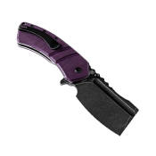 KT1030A4 Couteau Kansept Cleavers XL Korvid Purple G10 Lame 154CM - Livraison Gratuite