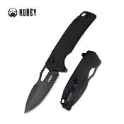 KUB316A Couteau Pliant Kubey RDF Black Lame Acier AUS-10 IKBS - Livraison Gratuite