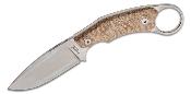 LSTH2CVN Karambit LionSteel H2 Natural Lame Acier M390 Etui Cuir Made Italy - Livraison Gratuite