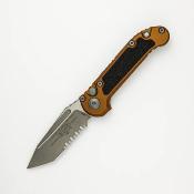 MCT113611APTA Couteau Automatique Microtech LUDT Gen III T/E Tan Lame Tanto Serr Acier M390MK Made In USA - Livraison Gratuite