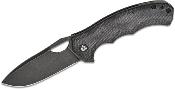 QS153A2 Couteau QSP Gorilla Black Micarta Lame Acier 14C28N BLK IKBS - Livraison Gratuite