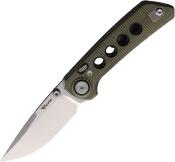 REA130 Couteau Reate Knives PL-XT Green Lame Acier Nitro-V SW IKBS Pivot Lock - Livraison Gratuite