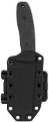 REKCS119BCMBLKA Reiff Circadian  | Couteau Fixe | Lame Acier CPM MagnaCut Sheepsfoot | Manche Micarta Black | Étui Kydex Made USA - Livraison Gratuite