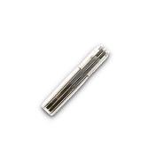 RR2669 Couteau Rough Rider Tuxedo Series Barlow Lame Clip/Pen Acier 440 Manche Micarta Blanc Slip Joint - Livraison Gratuite