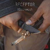 RS3552BM Real Steel Receptor - Lame Acier 14C28N Manche Micarta Black Etui Kydex - Livraison Gratuite