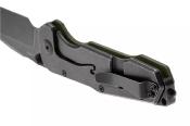 RS7912BG Real Steel Evolution Ironclad – Couteau Tanto Frame Lock | Lame Tanto D2 | Manche G10 OD Green  - Livraison Gratuite